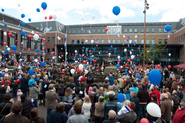 Ballonnen oplaten Ballonnen oplaten